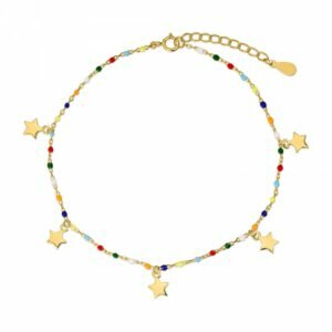 Tobillera de estrellas
